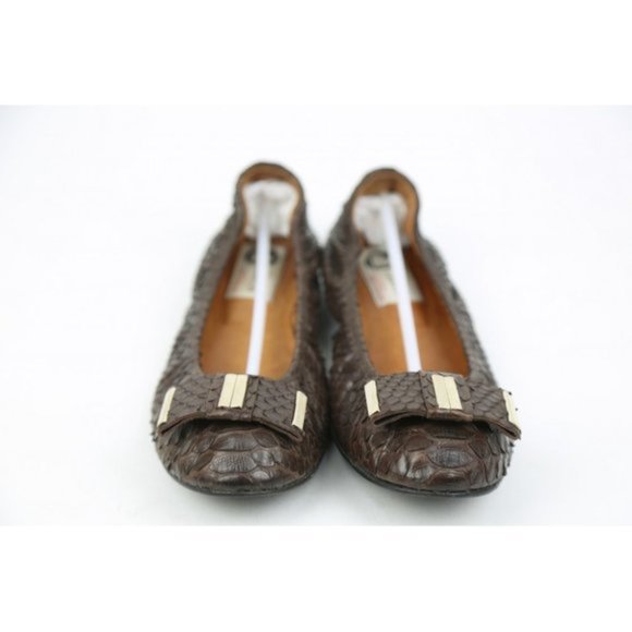 Lanvin Shoes - Lanvin Snakeskin Ballet Flats